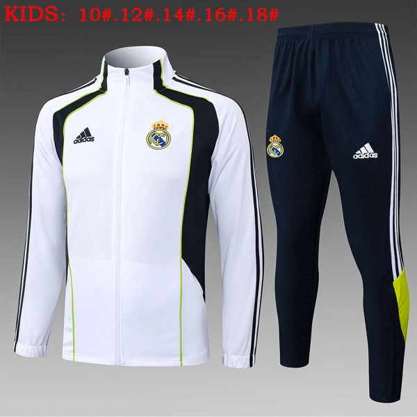 Ninos Chandal Real Madrid 2025-2026 Blanco 4